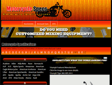 Tablet Screenshot of motorcycle-specs.com